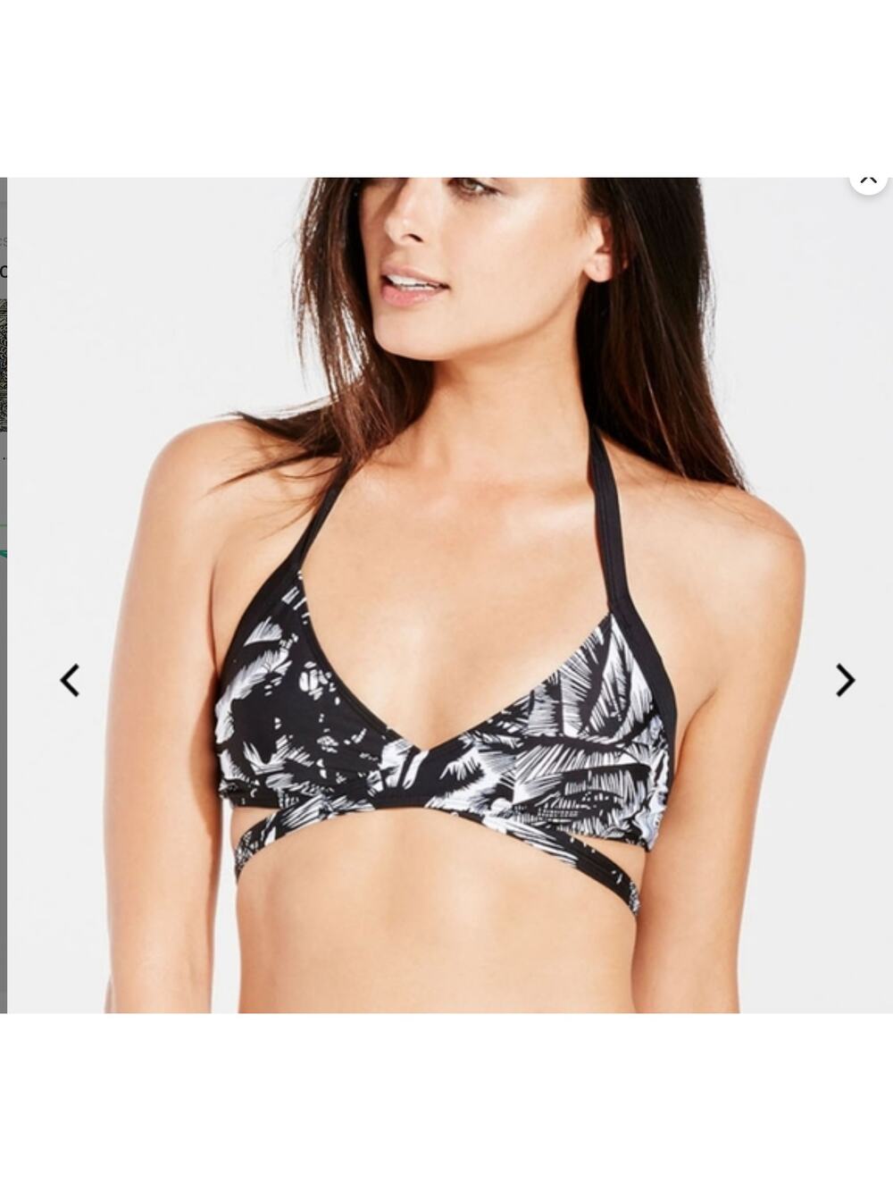 NEW Fabletics Bikini Top Wrap Around  Juliana Bathing Suit Swimwear Top Size XL